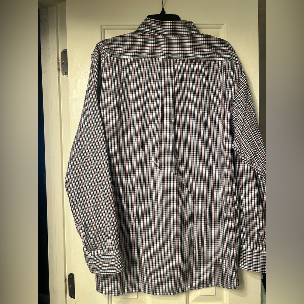 Daniel Cremieux Men's Plaid Checkered Button Down Shirt Cotton Blend - Picture 4 of 4